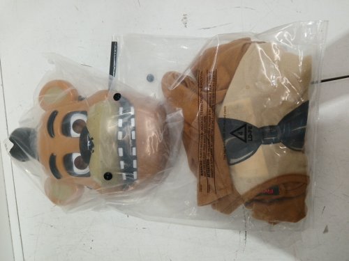 3PC BOYS RUBIES FIVE NIGHTS AT FREDDY'S "FREDDY" COSTUME WITH JUMPSUIT, MASK AND GLOVES - SMALL (4-6) - BROWN (STYLE: 640330) image 2