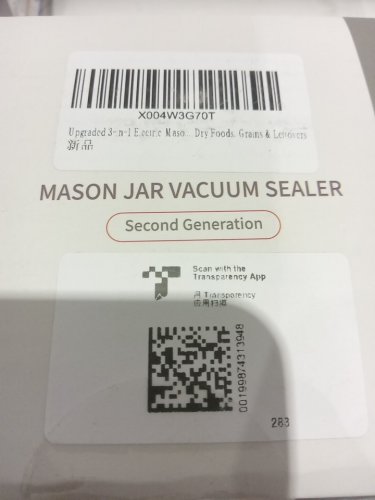 26PC MASON JAR VACUUM SEALER KIT with led display - rechargeable & reusable (model: SP-MJ02) image 7