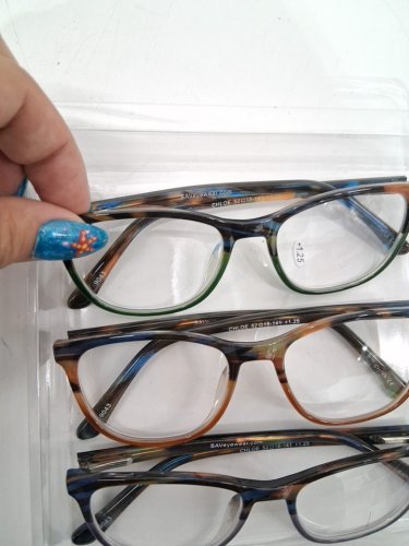 3PK Innovative Eyewear chloe Reading Glasses - +1.25 - Assorted Designs (Model: 8859150) image 4