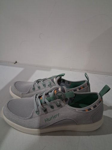 WOMEN'S Hurley Castaic Sneaker - SIZE 11 - grey/GREEN (STYLE: 5566710) image 2