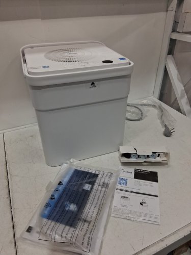 MIDEA CUBE 50 PINT SMART WIFI DEHUMIDIFIER - 4,500 SQ. FT - WHITE (MODEL: MAD50S1QWT-A) image 3