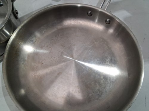 10PC Kirkland Signature pots and pans cookware set- stainless steel (model: 119338) image 4