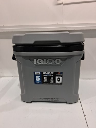 Igloo MaxCold Latitude wheeled Roller Cooler - 62qt/58L - grey\white - (model: 1872193) image 2