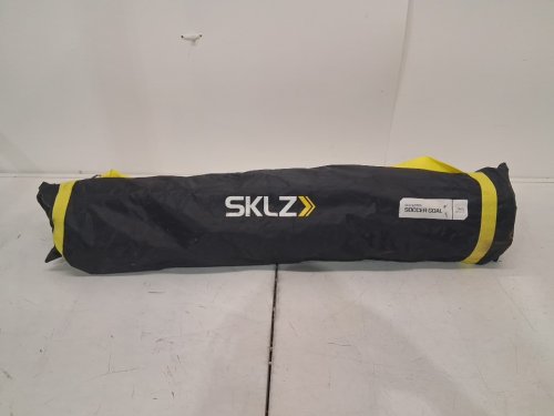 sklz quickstar soccer goal - 8ft x 5ft - white/yellow/black (model: 1996707) image 3