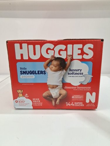 144PK HUGGIES DISNEY BABY LITTLE SNUGGLERS BABY DIAPERS - SIZE NEWBORN (UP TO 10LB) - DISNEY WINNIE THE POOH (MODEL: 55737-N) image 4