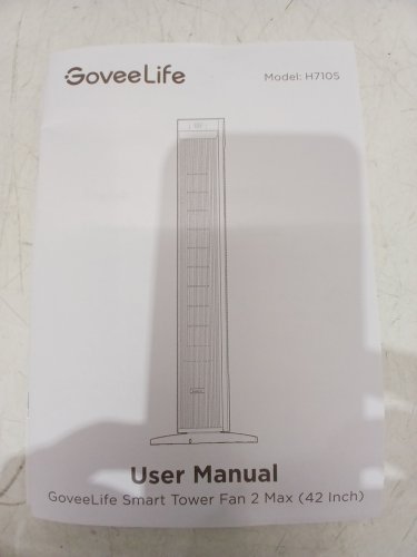 Goveelife App Control Tower FLOOR Fan with 5 Modes 12 Speeds - 42" - black (model: h7105) image 13