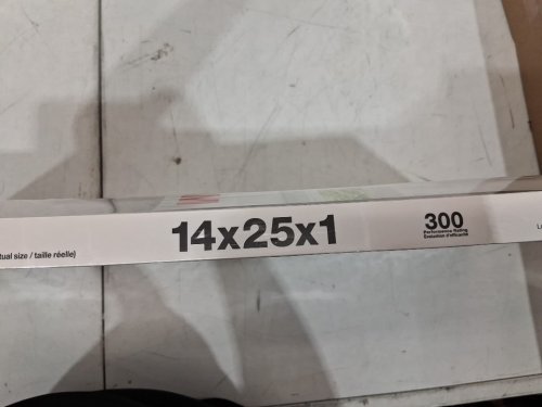 5PK FILTRETE MPR 300 FURNACE FILTERS PLEATED AC FURNACE - 14" x 25" x 1" (MODEL: 304DC) image 4