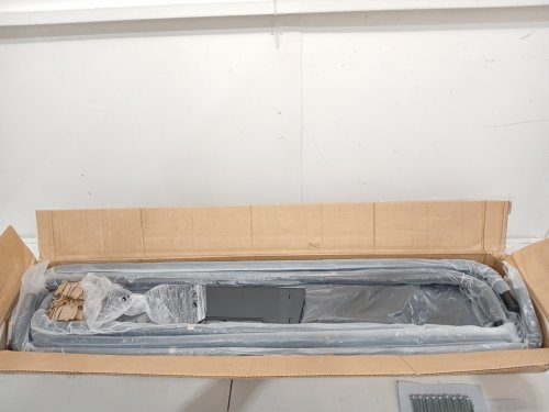 Firewood Rack with Waterproof Cover - 12FT x 4FT x 14" - 660lbs Cap - black (model:CJODB012FT) image 3