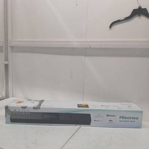 Hisense A620 All-in-one Soundbar with 4.75" Built-in Visualised Subwoofer - 2.1ch, 240W Max, Bluetooth, Powered by DTS Virtual:X - black (model: a620) image 2