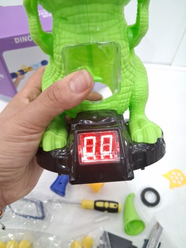 Dinosaur Shooting Toy for Kids with 2 popper guns image 4