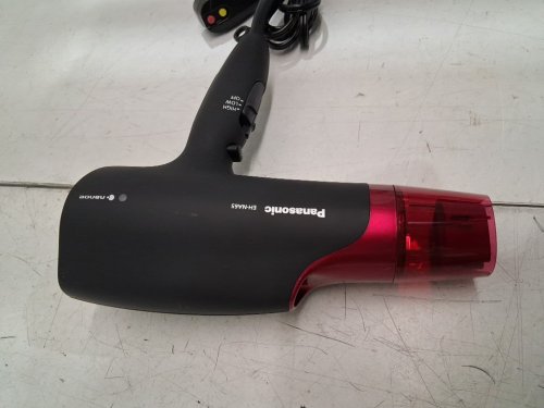 PANASONIC PROFESSIONAL-QUALITY NANOE HAIR BLOW DRYER W/ 3 ATTACHMENTS - BLACK (MODEL: EH-NA65-K) image 4