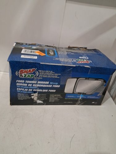 2PK K-SOURCE ZAP & SNAP, SNAP ON TOWING MIRRORS FOR FORD F150 2021 AND UP -  7" x 17" x 4" - BLACK (MODEL: 81860) image 4