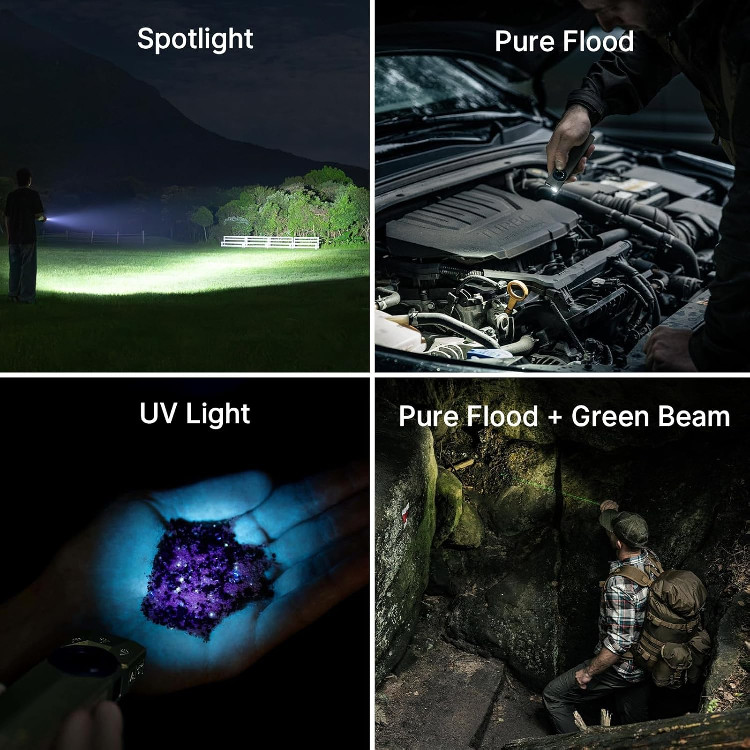olight arkpro ultra 4-in-1 flashlight - 1700lm - black image 2
