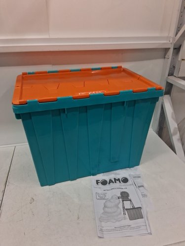 little tikes foamo foam machine with 10 min set up and easy to clean - blue/orange (model:658679c) image 3