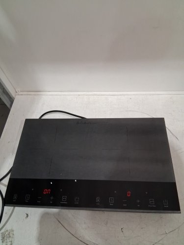 nuopuplai double induction cooktop - 1800W - black image 3
