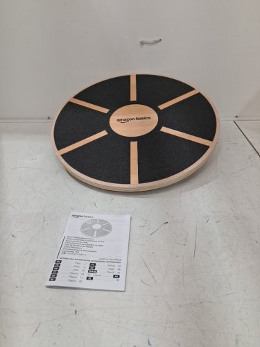 Amazon Basics Wood Wobble Balance Trainer Board - 15.5" - black (model: IR97339-BK) image 2