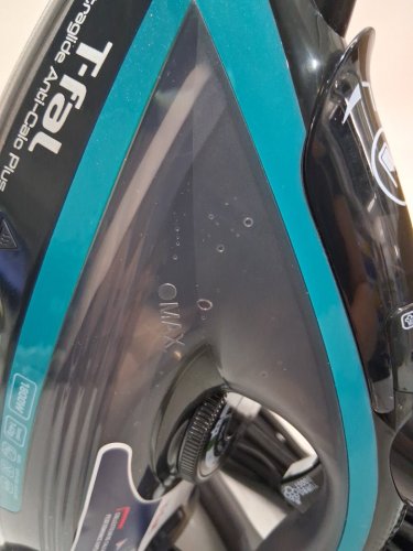 T-FAL ULTRAGLIDE PLUS ENHANCED STEAM IRON WITH CALCIUM COLLECTOR - BLACK/TEAL (MODEL: 1980969/FV5871Q0) image 7