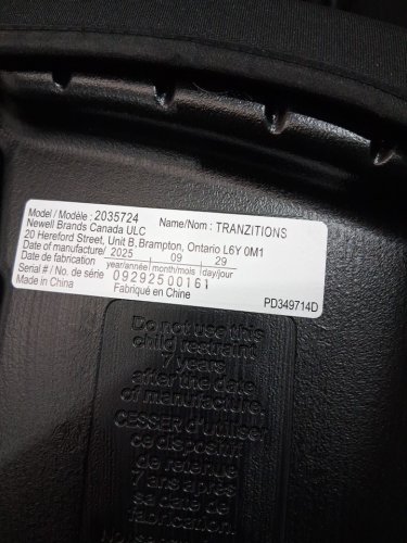 GRACO TRANZITIONS 3-IN-1 HARNESS BOOSTER SEAT - 22-100LBS - PROOF BLACK (MODEL: 2035724) image 4