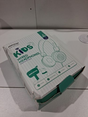 2PCK KIDS MPOW WIRED OVER THE HEAD HEADPHONES WITH SHARING MUSIC PIECE, SAFE MATERIAL AND HEARING PROTECTION - BLUE/PINK - (MODEL BH360A) image 2