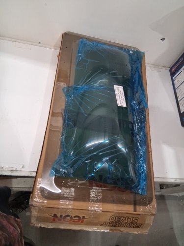 ICON RV Skylight - Dome Dimension: 14" x 30" x 4" / Flange Dimension: 18" x 34"  - Smoke (model: SL1430S) image 2