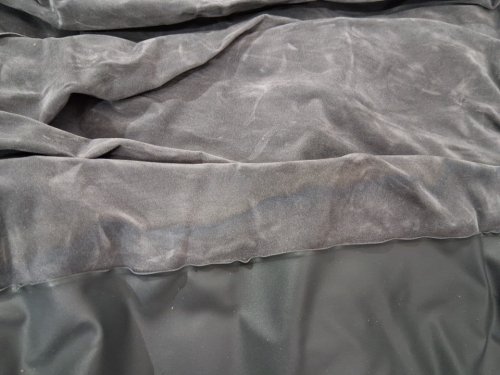INTEX DURA-BEAM SERIES DELUXE COMFORT PLUSHFIBER-TECH inflatable AIR mattress WITH INTERNAL ELECTRIC PUMP - 18" - QUEEN - grey (MODEL: AP619D/64413ED) image 3