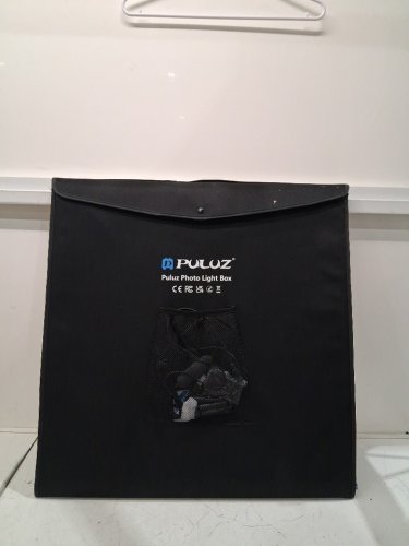 PULUZ  Folding LED Ring Light Studio Box - Portable Photo Box - 24" x 24" - 6 Color backdrops - black image 3