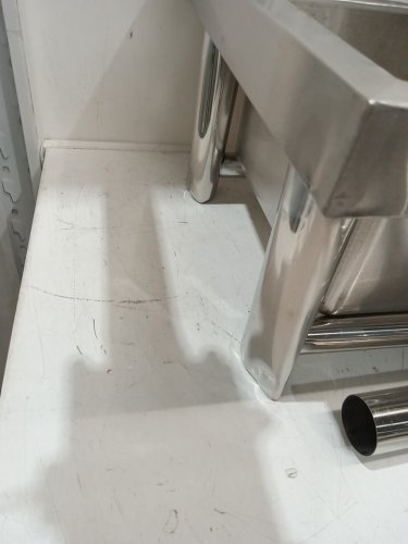 stainless steel 3-compartment commercial sink - 39" x 18" x 35.8" - silver image 9