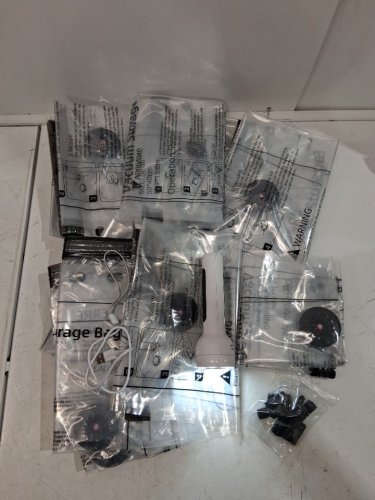 8pk kolerre travel vacuum seal storage system - grey/white image 3