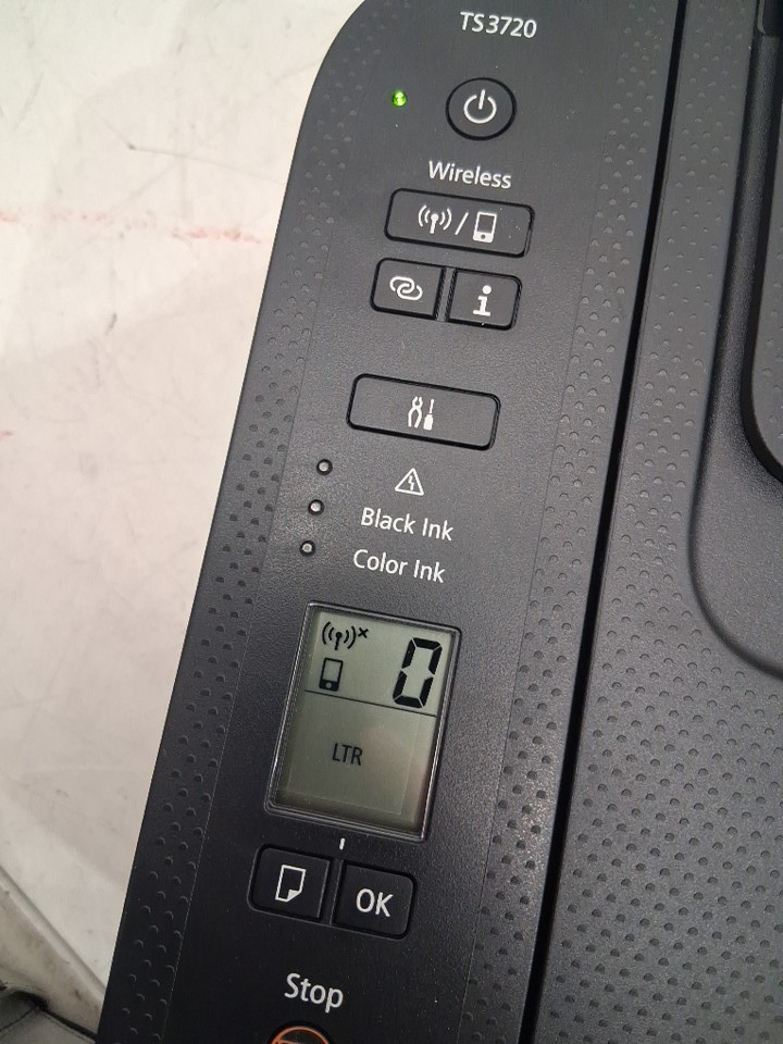 CANON PIXMA WIRELESS ALL-IN-ONE COLOUR PRINTER - BLACK (MODEL: TS3720) image 6
