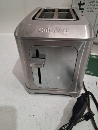CUISINART 2-SLICE TOUCH SCREEN DIGITAL TOASTER - STAINLESS STEEL (MODEL: 2691349 / RBT-1680PCC-1PKC) image 5