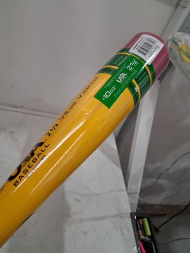 Victus Vibe Pencil Baseball Bat - 2 5/8" Barrel - minus 10 Drop - 27" - 17oz - Yellow/Black - (Model:  VSBVIBP10USA-27/17)) image 4