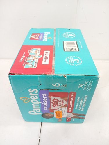 76PK PAMPERS CRUISERS 100% LEAKPROOF 360° GAP-FREE FIT DIAPERS - SIZE 6 image 3