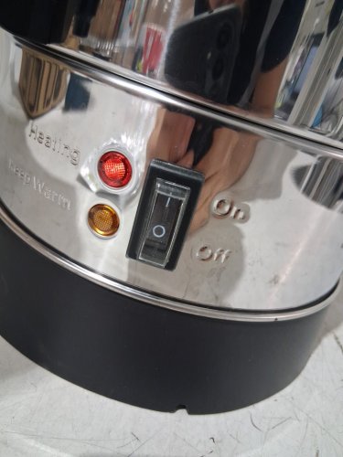 NutriChef electric Water Boiler and Hot Water Dispenser - 8L - 19" x 9" x 9" - Silver - (Model: ncstktl8l) image 6