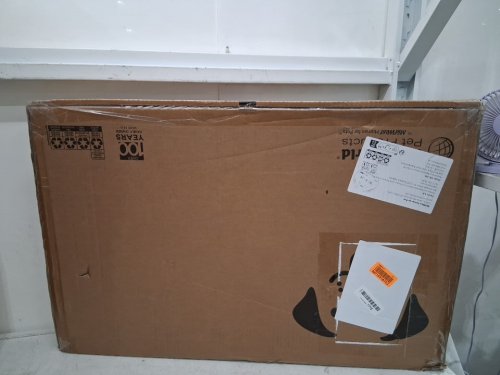 NEW WORLD DOUBLE-DOOR FOLDING DOG CRATE WITH LEAK PROOF PAN FOR MEDIUM BREEDS - 30" X 21" X 19" - BLACK (MODEL:B30DD) image 2