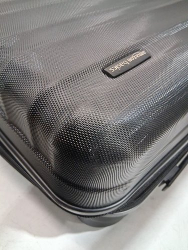AMAZON BASICS HARDSHELL CARRY ON SPINNER SUITCASE LUGGAGE - 26" - BLACK image 8