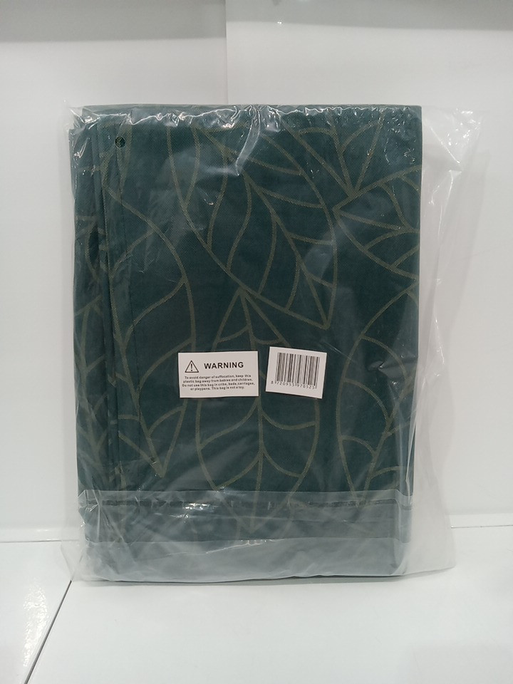 2pk Plant Covers for Freeze Protection with Zipper Drawstring - reusable - 44" x 31" Green (Model: 0525) image 4