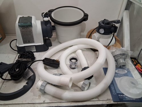 INTEX SX1500 KRYSTAL CLEAR SAND FILTER PUMP FOR ABOVE GROUND POOLS - 1500GPH (MODEL: 26643EG) image 3