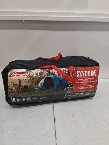 COLEMAN SKYDOME XL dark room CAMPING TENT - 10 PERSON - grey/blue (MODEL: 2161404) image 3