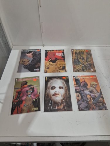 6 assorted walking dead comics - #154, 155, 156, 157, 180, 181 - image comics image 3