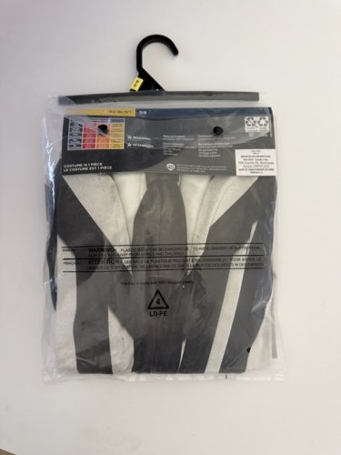BOYS RUBIES BEETLEJUICE COSTUME - LARGE (10-12) - WHITE/BLACK (STYLE: 1001534) image 3