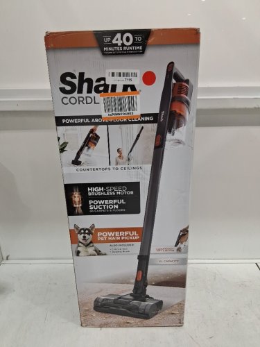 SHARK ROCKET PET LIGHTWEIGHT BAGLESS CORDLESS RECHARGEABLE HANDHELD UPRIGHT STICK VACUUM WITH ACCESSORIES - TERRACOOTA (COPPER)/BLACK (MODEL: IX140C) image 8