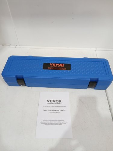 13pc vevor heavy duty inner tie rod removal tool kit with storage case - 1/2" drive tube - black/blue (model: xc1049) image 3