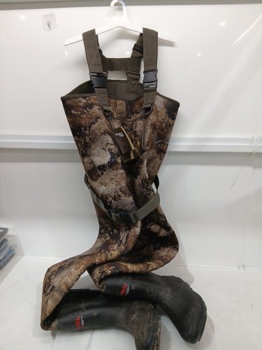 MEN'S BPS Northern Flight CLASSIC series II CHEST WADER - SIZE 9 - True Timber Prairie / black(STYLE: 3946954) image 3