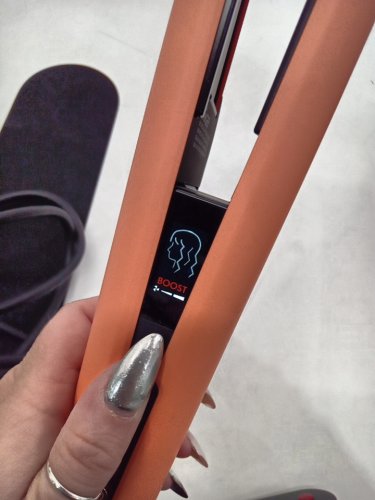 dyson airstrait wet to dry hair straightener - LIMITED EDITION APRICOT/ TOPAZ  (model: ht01) image 7