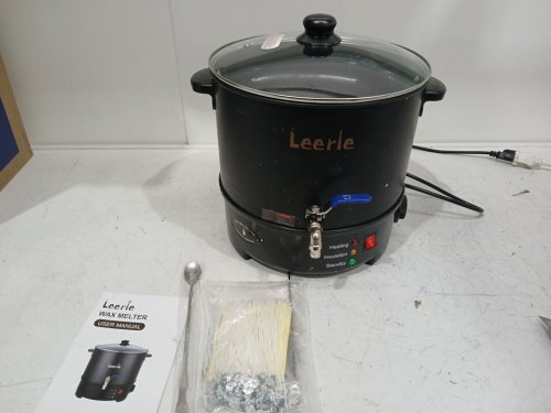 Leerie Wax Melter for Candle Making - 10Qt - black - (MODEL:wm-l10) image 3