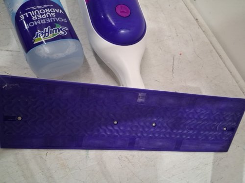 SWIFFER POWERMOP MULTI-SURFACE MOP - PURPLE/WHITE image 4