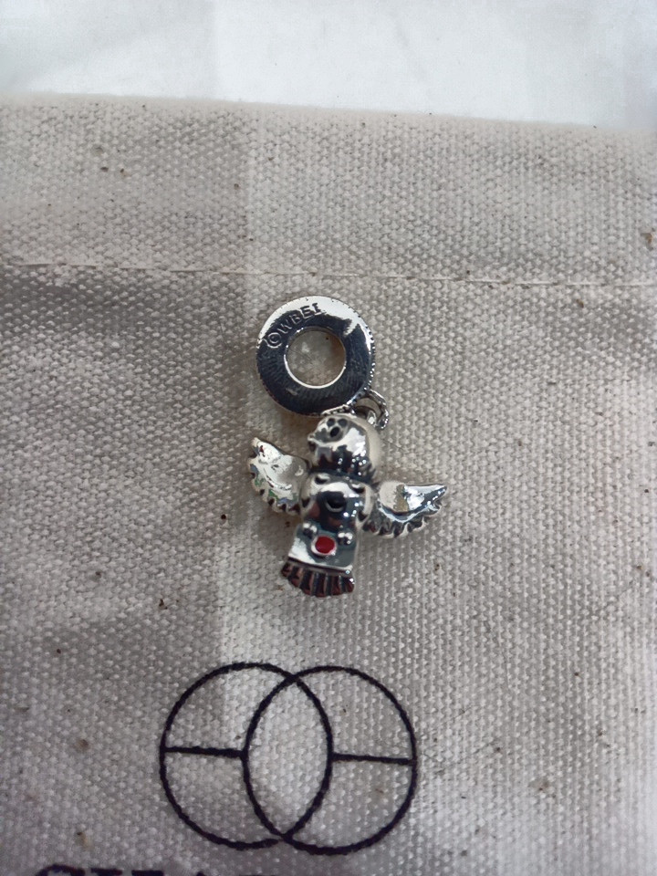 womens PANDORA X CHARMY hogwarts HEDWIG OWL charm -  s925 sterling silver image 2