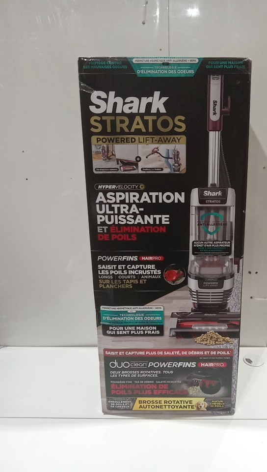 shark stratos multi functional upright vacuum with duo clean and odor neutralizer technology - purple/silver - (model:az3000c) image 6