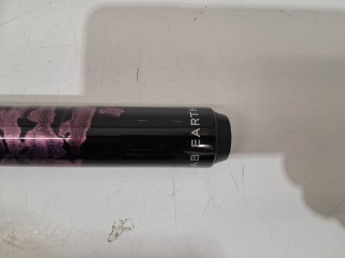 2pc AB Earth Hand-Painted Series Billiard Pool Cue Stick with Irish Linen Wrap - 58" - 20oz - purple/black image 4
