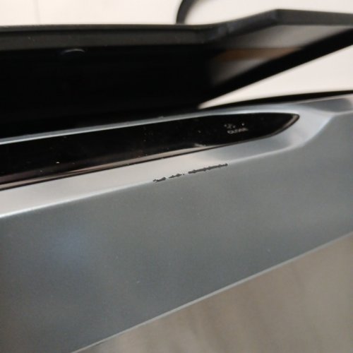 EKO stainless steel Mirage-T Touchless Rectangular Motion Sensor Trash Can - 50l - silver/black (model: EK9278TBMT-50L) image 6